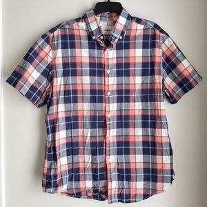 Goodfellow & Co Multicolor Plaid Button Down Shirt